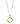CAROLIN Lange Halskette Gold/Gold
