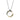 CHELSEA Short halsband Stål/Guld