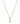 BOONE Plate Halsband Gold