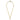 LISANNA Gold CRYSTAL Halskette
