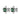 GIGI Silver EMERALD GREEN Ohrring