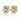 AUDE Gold GOLDEN / CRYSTAL Ohrringe