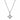 RIMINI Silver CRYSTAL Halskette