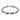 TERESIA Silber SCHWARZ / KRISTALL Armband