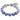 CONIAN Silber SAPPHIR/KRISTALL