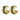 HELEN SG EMERALD GREEN Ohrringe Gold
