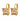 TANA SG GOLDEN Ohrringe Gold