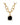 RAMINA SG BLACK Halsband Gold