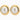 RIVOLI SG WHITE PEARL Ohrringe Gold