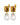 WALI SG GOLDEN - WHITE PEARL Ohrringe Gold