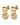 FLOSS SG GOLDEN_CRYSTAL Ohrringe Gold