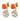 FLOSS SG CORAL / CRYSTAL Ohrringe Gold