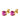 DAZE PINK Ohrringe Gold