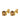 DAZE BROWN Ohrringe Gold