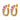 KOLOS SG ROSE Ohrringe Gold