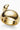 Sagene Ring vergoldetes Silber