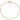 Figaro-Armband Gold