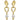 Seraphine Ohrringe (Gold)