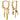 Ruth Ohrringe Gold