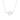 Autumn Leaf einzelnes Halsband Silber