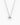 Pear Halskette Silber