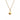 Botanica Tropfenhalskette Gold
