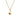 Botanica Tropfenhalskette Gold