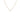 Diamond Sky Tropfenhalskette Gold