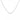 Diamond Sky fall Halskette Silber