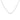 Diamond Sky fall Halskette Silber
