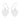 Heart Hook Ohrring (Silber)