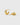 Fettgedruckter Little Sis Chevron Gold