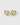 Puff Heart Ohrringe Gold