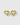 Puff Heart Ohrringe Gold