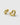 Puff Heart Ohrringe Gold