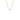 Les Amis Drop-Halskette Gold