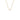Les Amis Drop-Halskette Gold