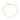 Loving heart drop vollständiges Armband Gold