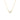 Loving Heart Medium Einzelkette Gold