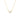 Loving Heart Medium Einzelkette Gold