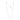 Loving heart drop Vollhalsband Silber