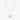 Die Knot Long Halskette silber