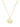 Peace Large Halskette (Gold) 42 cm