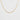 Herringbone-Choker-Halskette Gold