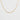 Herringbone-Choker-Halskette Gold
