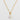 Treasure Single Pearl Halskette Gold