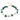 Green Ellie Armband Gold