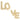 Love-Sticker-Ohrringe Gold
