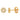 Aya flower sticker Ohrring Gold
