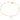 Perlenarmband Gold